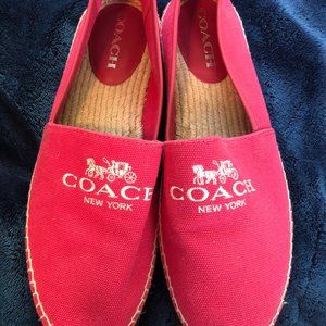 COACH slip ons